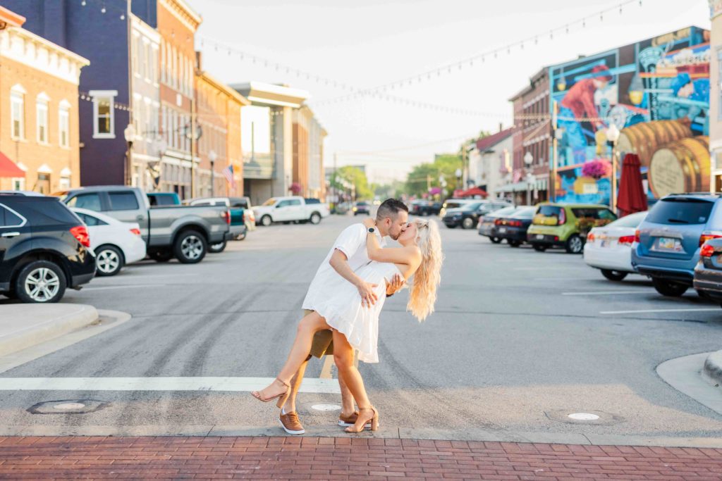 engagement session from an indiana wedding photographer
