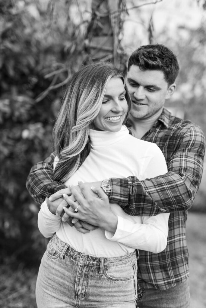 engagement session at brianza gardens and winery